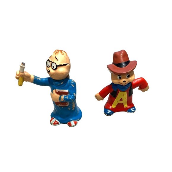 8 McDonalds Alvin & The Chipmunks Alvin Theodore Simon Eleanor Happy Meal Toys - Picture 7 of 8